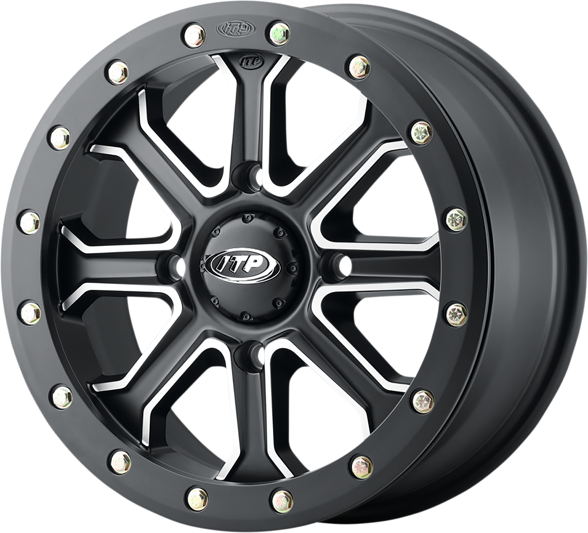 ITP Wheel - Inertia - Front/Rear - Black - 15x7 - 4/137 - 5+2 (+30 mm) 1522527727B