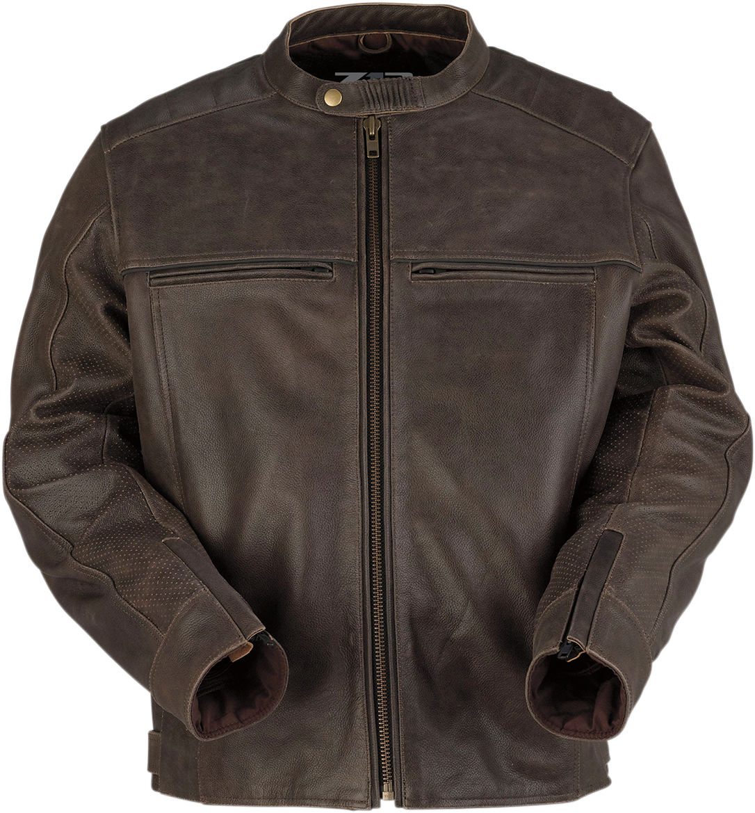 Z1R Indiana Jacket - Brown - 5XL 2810-3408