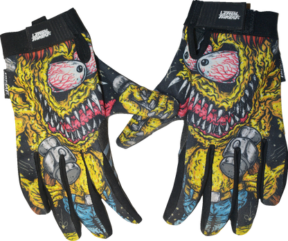 LETHAL THREAT Grease Monster Gloves - Black - 2XL GL15022XXL