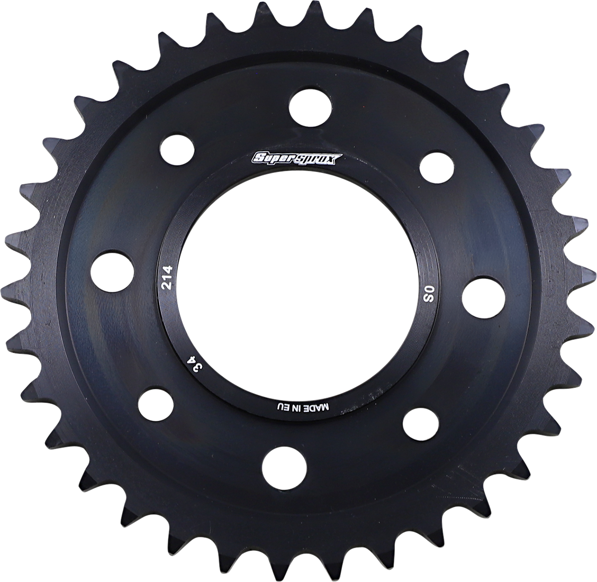 SUPERSPROX Steel Rear Sprocket - 34 Tooth RFE-214-34-BLK