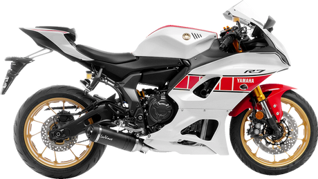 LEOVINCE LV One Evo Exhaust System - Carbon FIber YZF-R7/MT-07/ 2021-2024 14361E