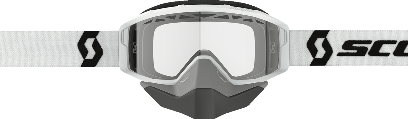 SCOTT Primal Snow Cross Goggle - White - Clear 278606-0002043