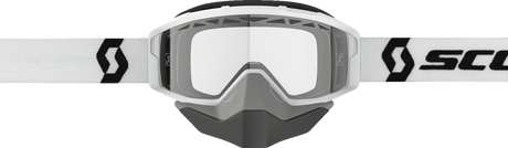 SCOTT Primal Snow Cross Goggle - White - Clear 278606-0002043