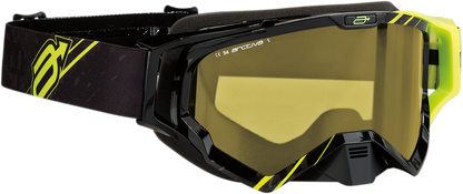 ARCTIVA Vibe Goggles - Black/Hi-Viz Yellow 2601-2353