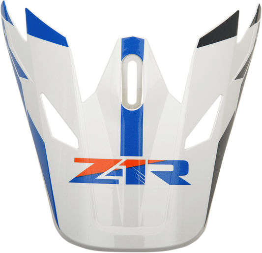 Z1R Rise Visor Kit - Orange/Blue 0132-1085