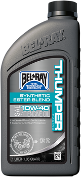 BEL-RAY Thumper Synthetic Blend 4T Oil - 10W-40 - 1L 99520-B1LW