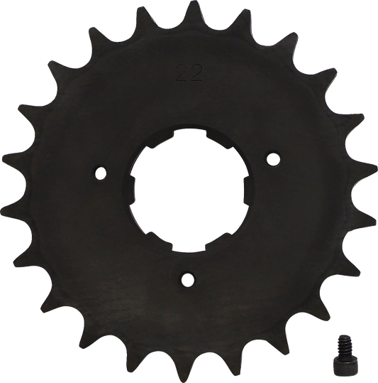 DRAG SPECIALTIES Transmission Mainshaft Sprocket - 22 Tooth 70165