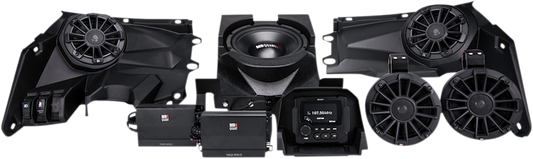 MB QUART 800W Audio System - 4 Speakers 2 Amplifiers - Can-Am MBQX-STG5-1