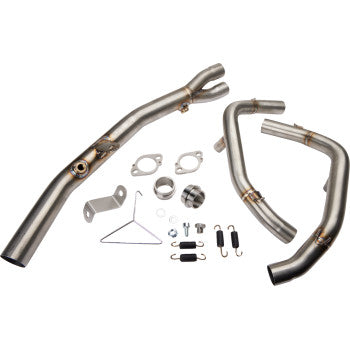 LEOVINCE Header - Stainless Steel - Ninja 400 2018-2023  80038 1812-0573