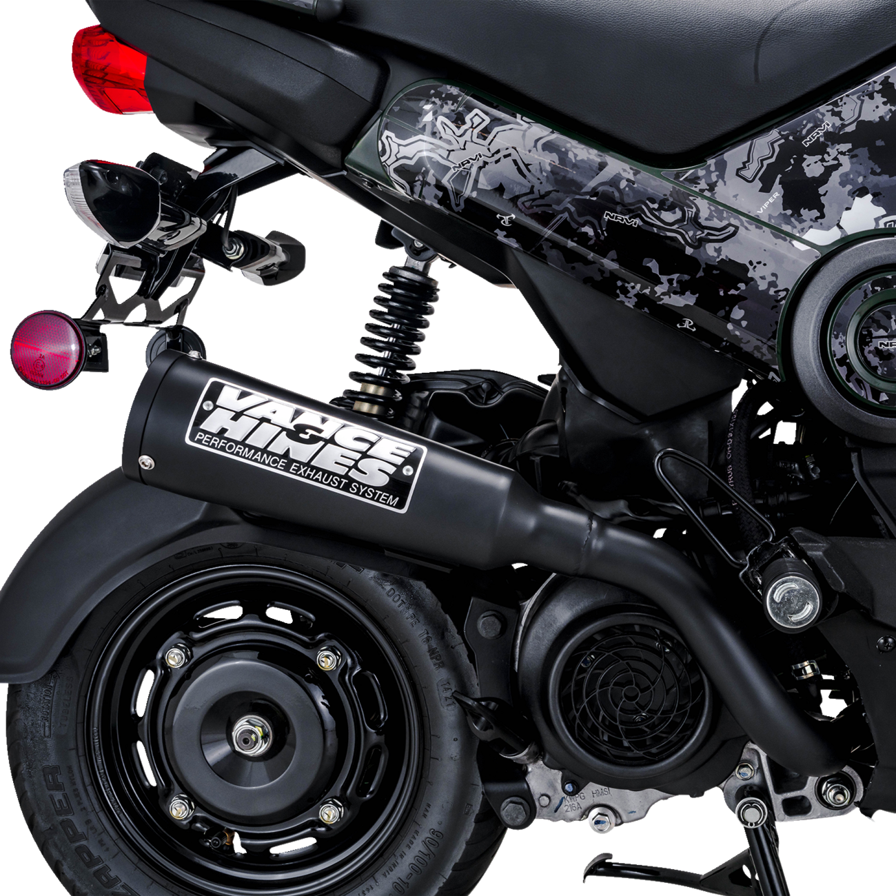 VANCE & HINES Upsweep Exhaust System - Black Navi  2022  48241 1811-4379