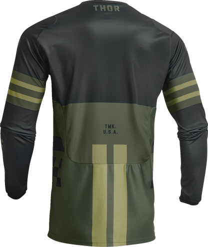 THOR Youth Pulse Combat Jersey - Army - Large 2912-2183