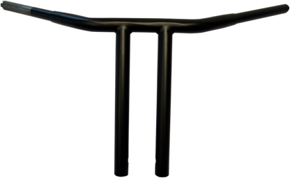 DRAG SPECIALTIES Handlebar - T-Bar - Buffalo - 12" - Flat Black HAS TBW NOTCH 0601-3509