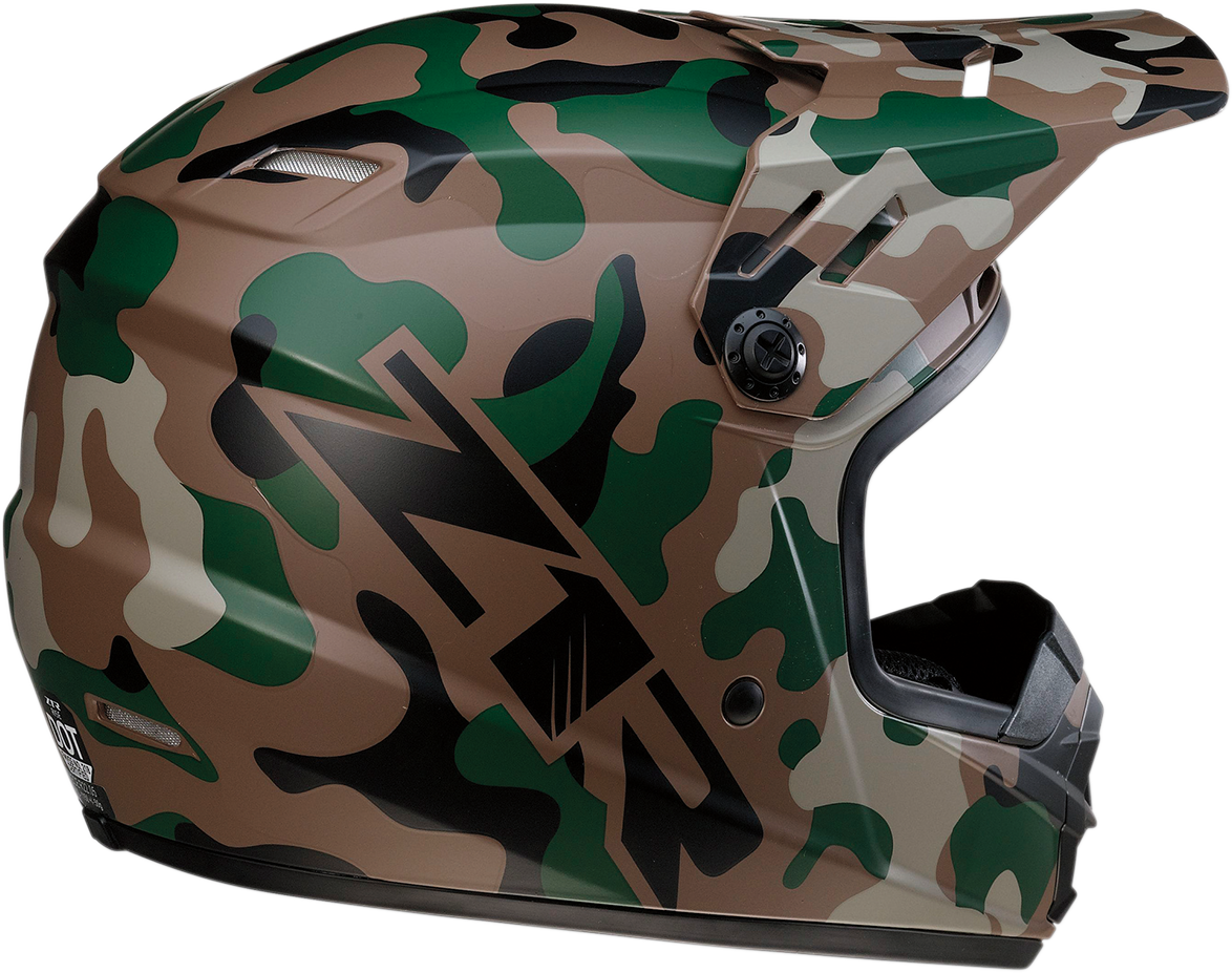 Z1R Youth Rise Helmet - Camo - Woodland - Small 0111-1258