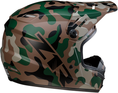 Z1R Youth Rise Helmet - Camo - Woodland - Small 0111-1258