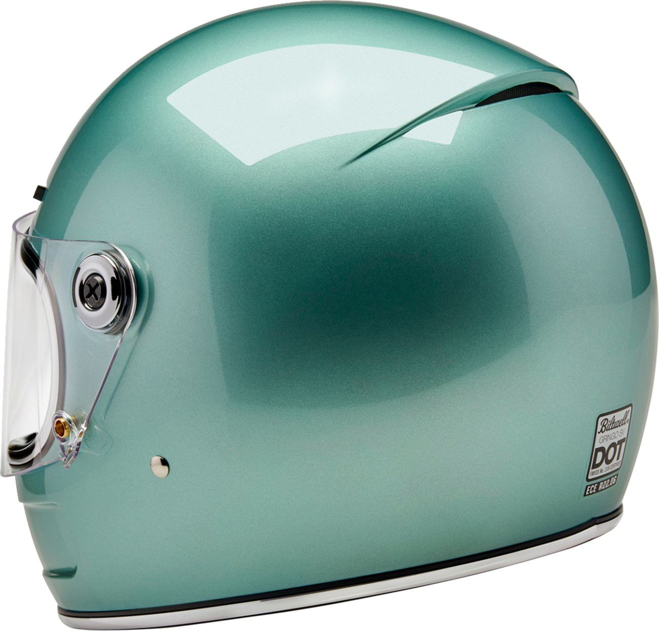 BILTWELL Gringo SV Helmet - Metallic Seafoam - Small 1006-313-502