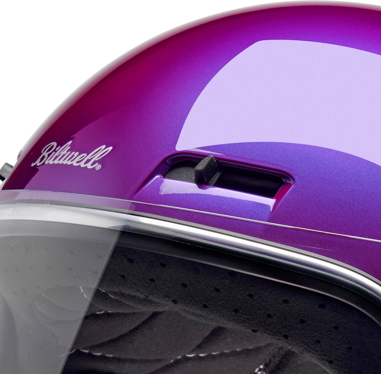 BILTWELL Gringo SV Helmet - Metallic Grape - Small 1006-339-502