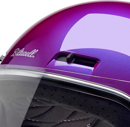 BILTWELL Gringo SV Helmet - Metallic Grape - 2XL 1006-339-506