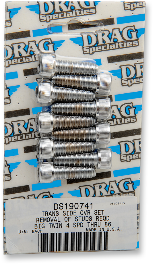 DRAG SPECIALTIES Socket-Head Kick Cover Bolt Kit MK160