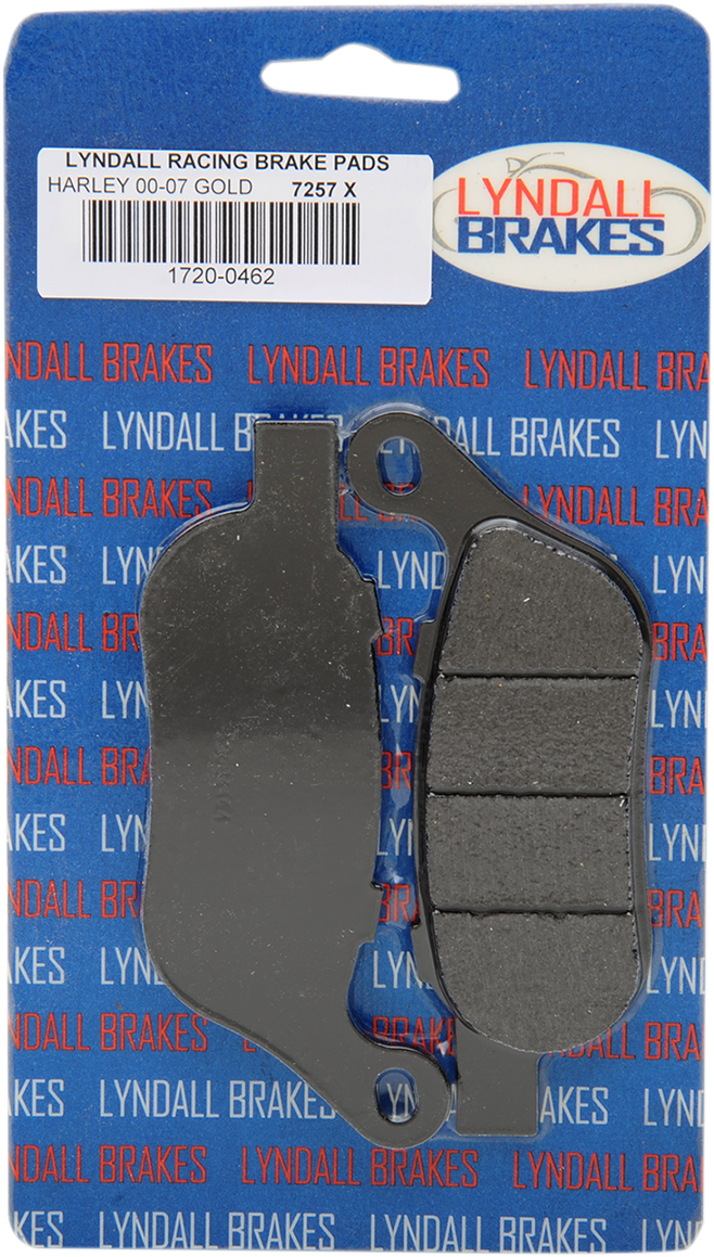 LYNDALL RACING BRAKES LLC X-Treme Brake Pads - Harley-Davidson '08-'17 7257X