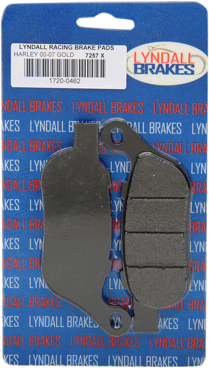 LYNDALL RACING BRAKES LLC X-Treme Brake Pads - Harley-Davidson '08-'17 7257X