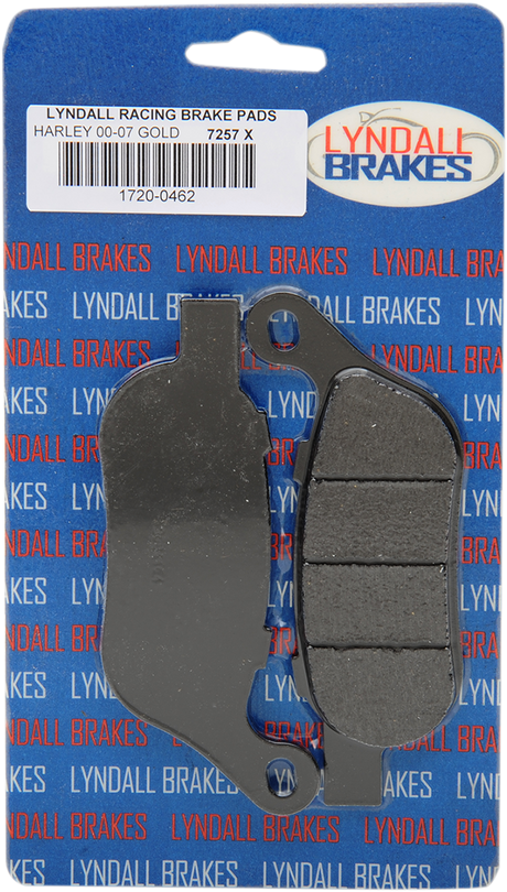 LYNDALL RACING BRAKES LLC X-Treme Brake Pads - Harley-Davidson '08-'17 7257X