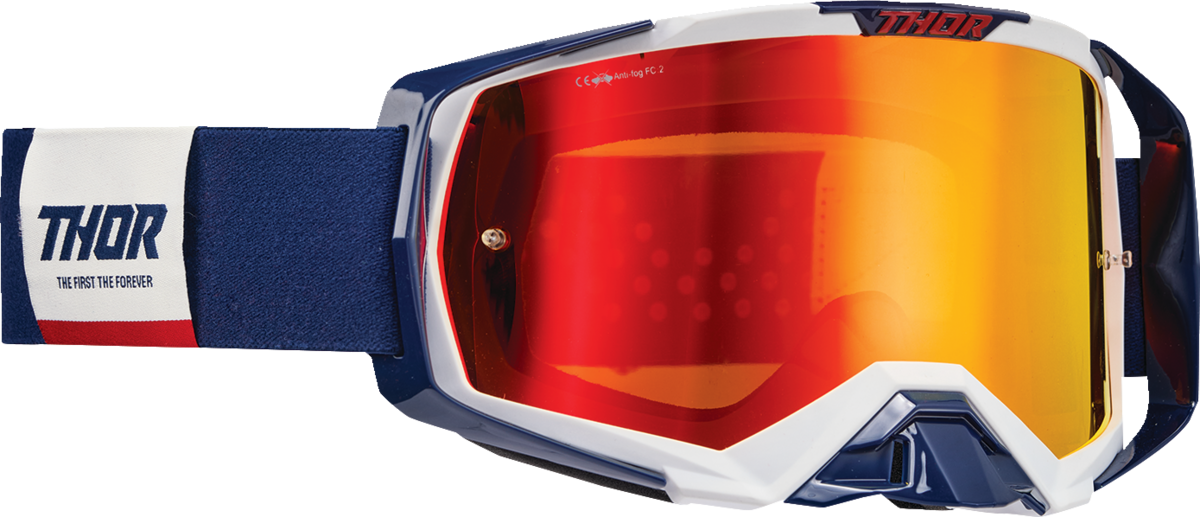 THOR Activate Goggles - Navy/White 2601-2793