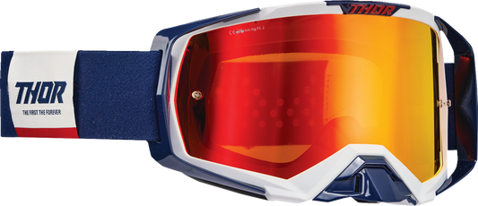 THOR Activate Goggles - Navy/White 2601-2793