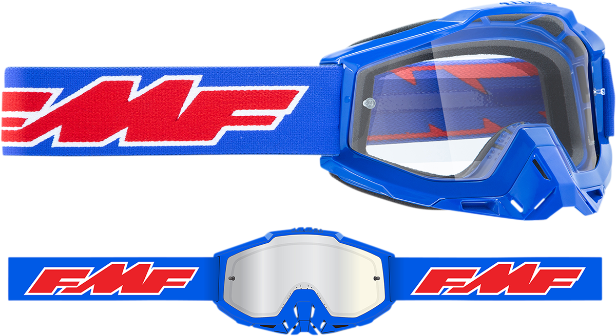 Gafas FMF Youth PowerBomb - Rocket - Azul - Transparente F-50047-00002 2601-2994 