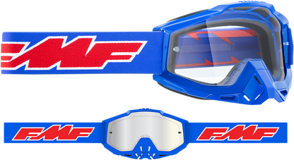 Gafas FMF Youth PowerBomb - Rocket - Azul - Transparente F-50047-00002 2601-2994 