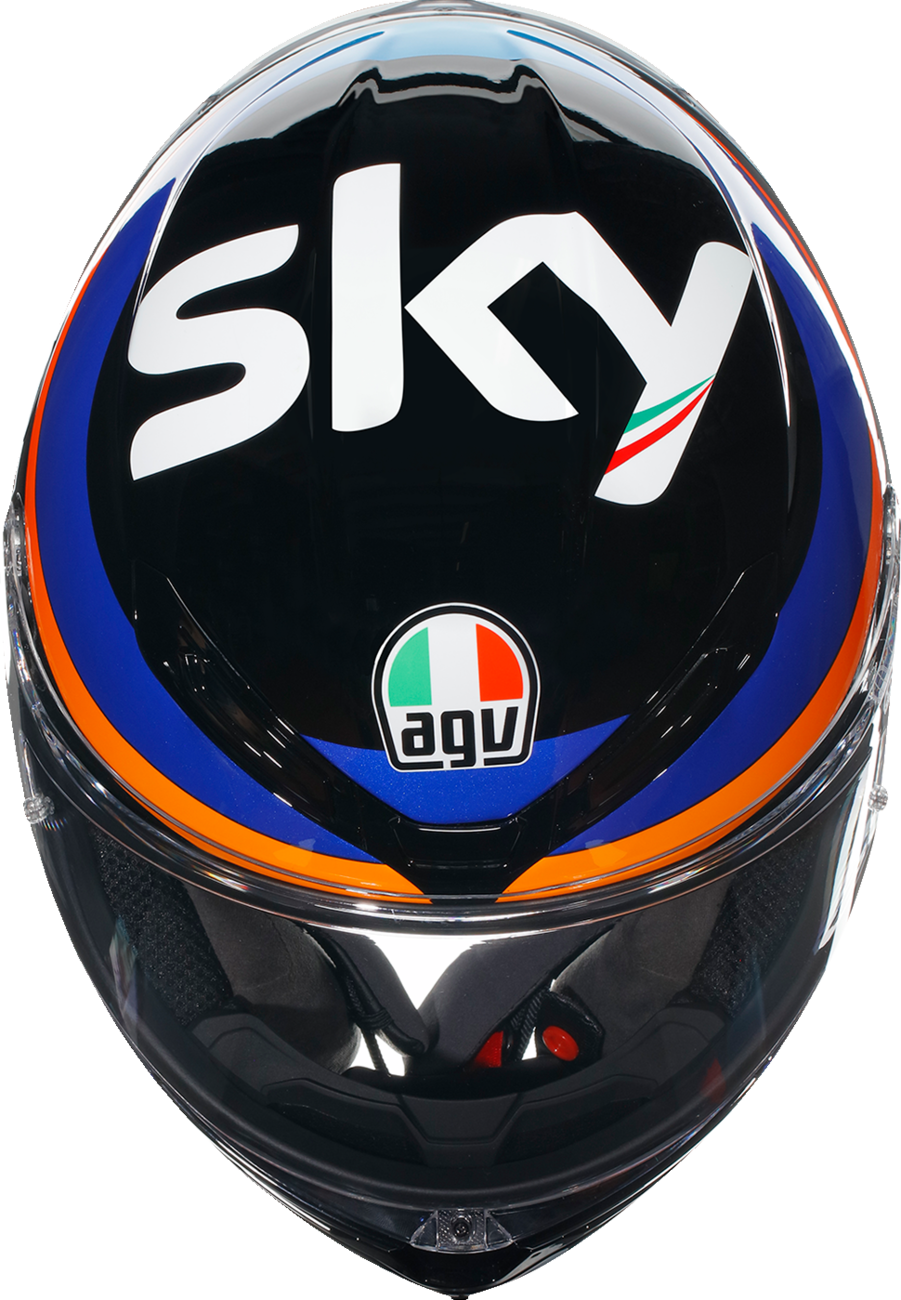 Casco AGV K6 S - Marini Sky Racing Team 2021 - Pequeño 2118395002002S 