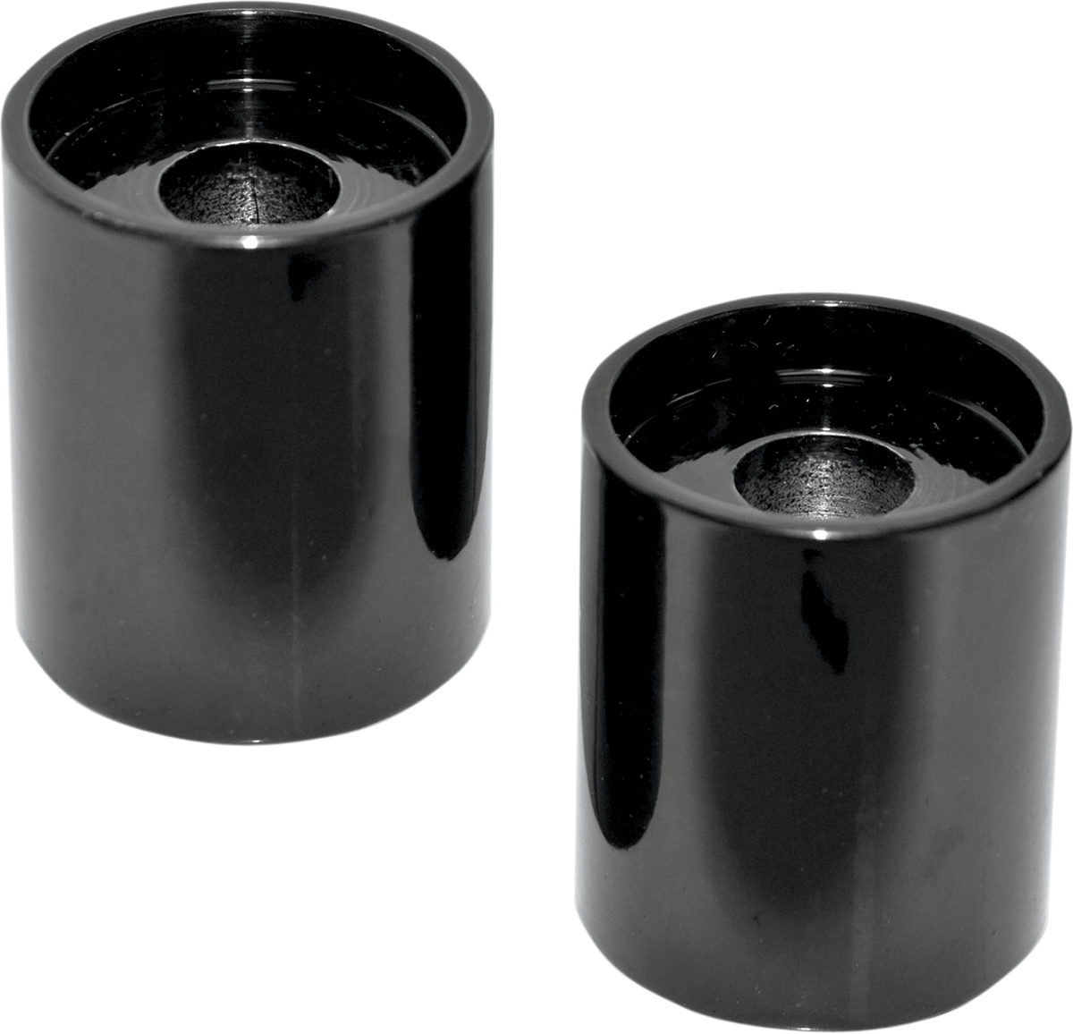 LA CHOPPERS Riser Extensions - 1-1/2" x 1-1/4" - Black LA-7414-02B