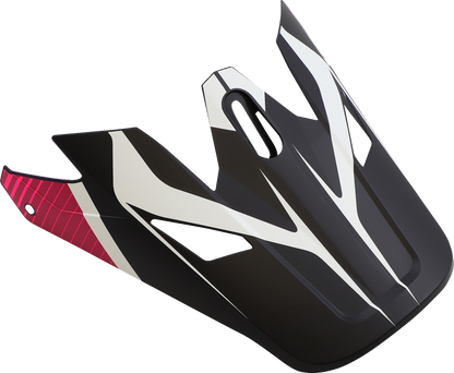 Z1R Rise Visor Kit - Flame - Pink 0132-1477