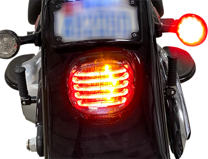 CUSTOM DYNAMICS Taillight/Turn Signal - Smoke Lens PB-TL-INT-NW-S