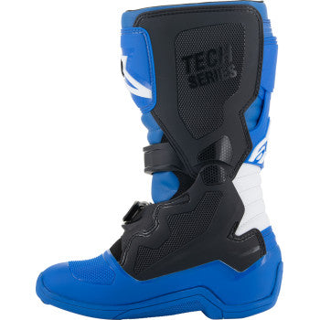 ALPINESTARS Youth Tech 7S Boots - Blue/Black/White - US 7  2015017-712-7