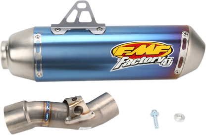 FMF Factory 4.1 Muffler - Anodized Titanium 041291 1821-0547