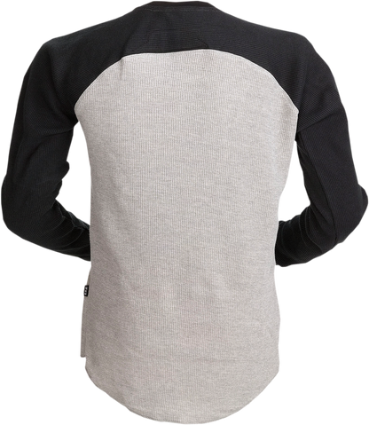 Z1R Waffle Long-Sleeve Shirt - Gray - 5XL 2840-0156