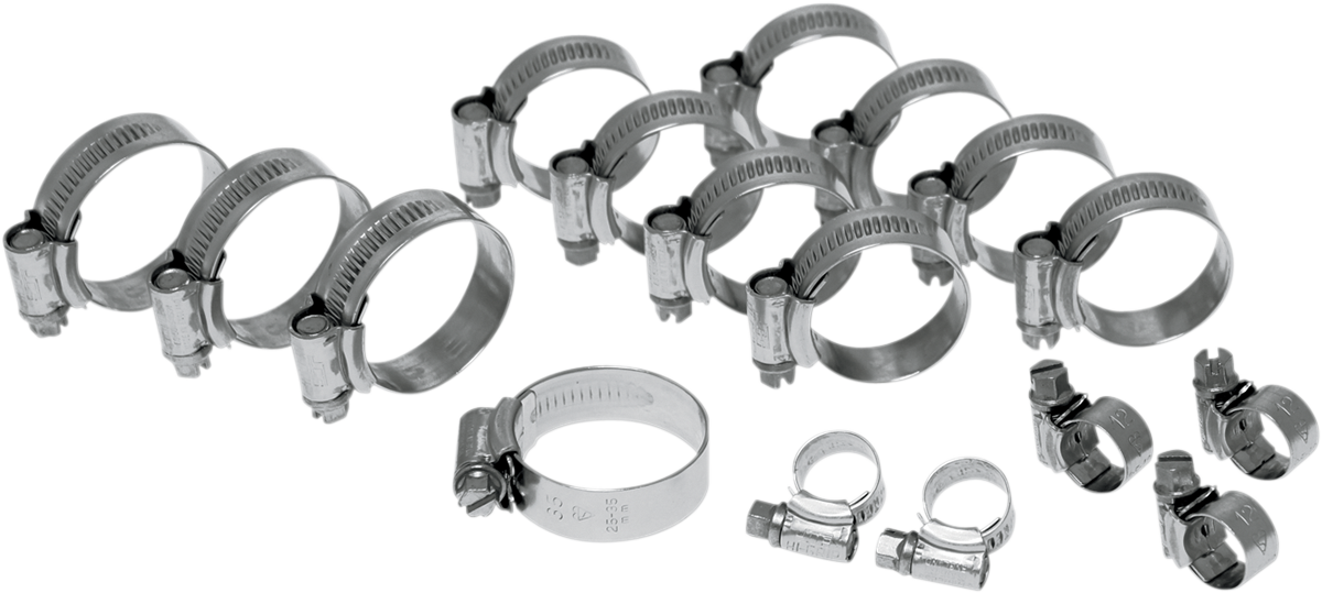 SAMCO SPORT Radiator Clamp Kit - Kawasaki CKKAW17