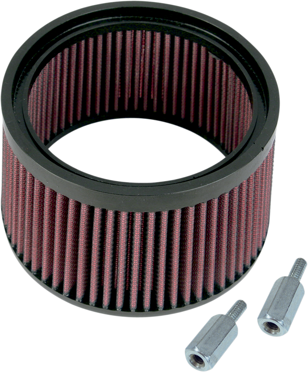 S&S CYCLE Stealth High-Flow Air Cleaner Filter 170-0127