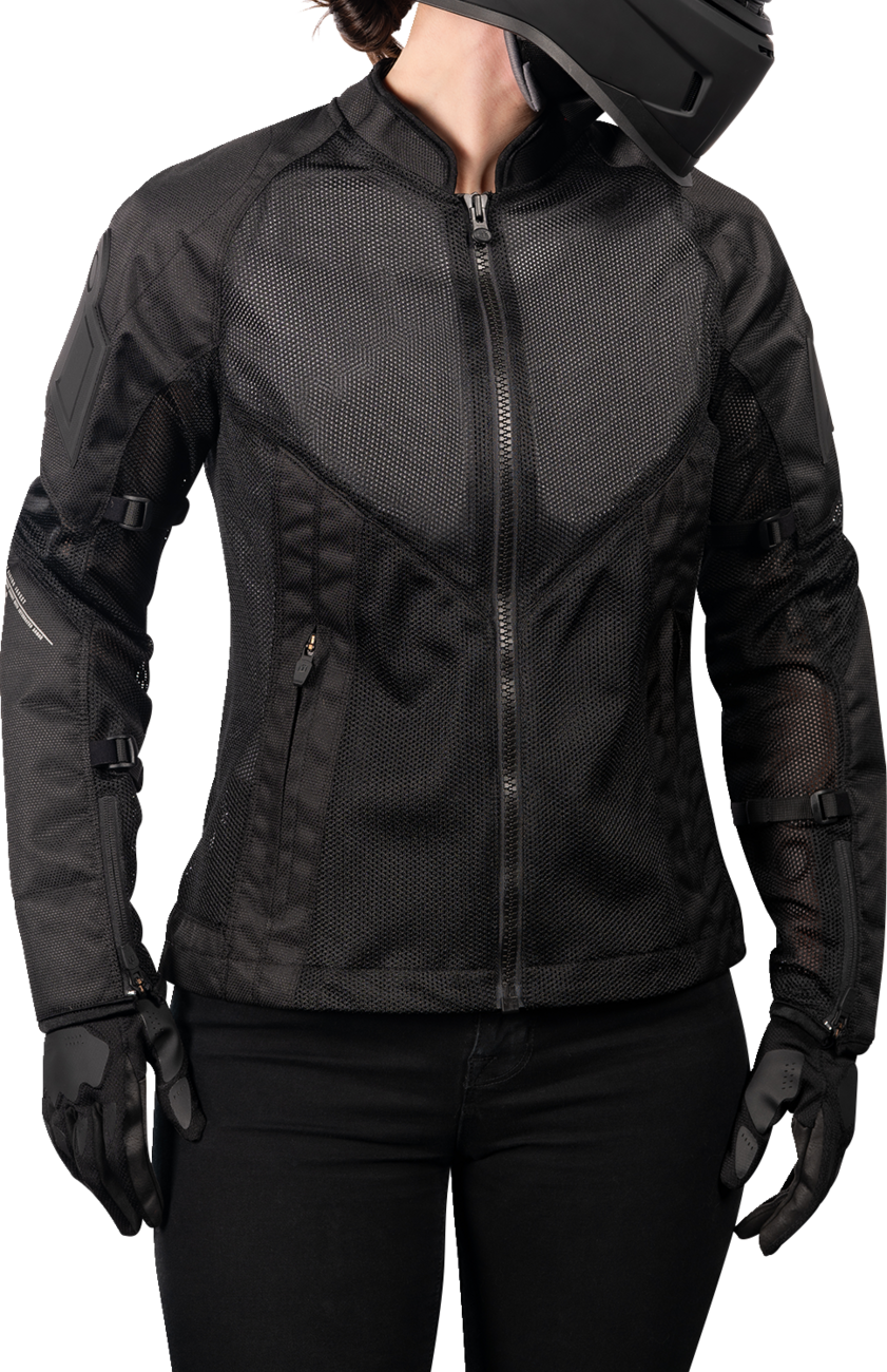 ICON Women's Mesh™ AF Jacket - Stealth - XS 2822-1483