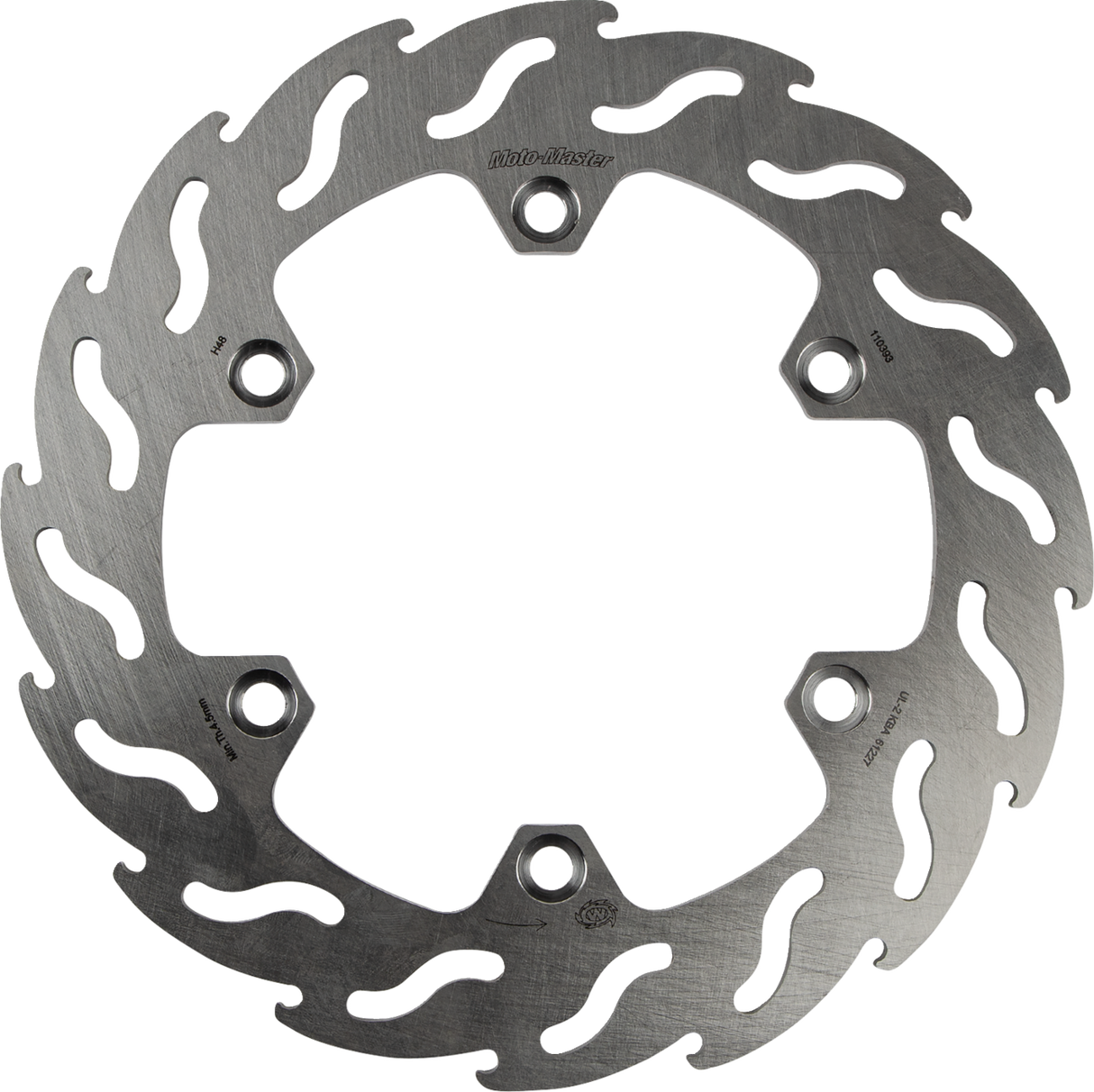 MOTO-MASTER Brake Rotor - Front - Flame 110393-PU