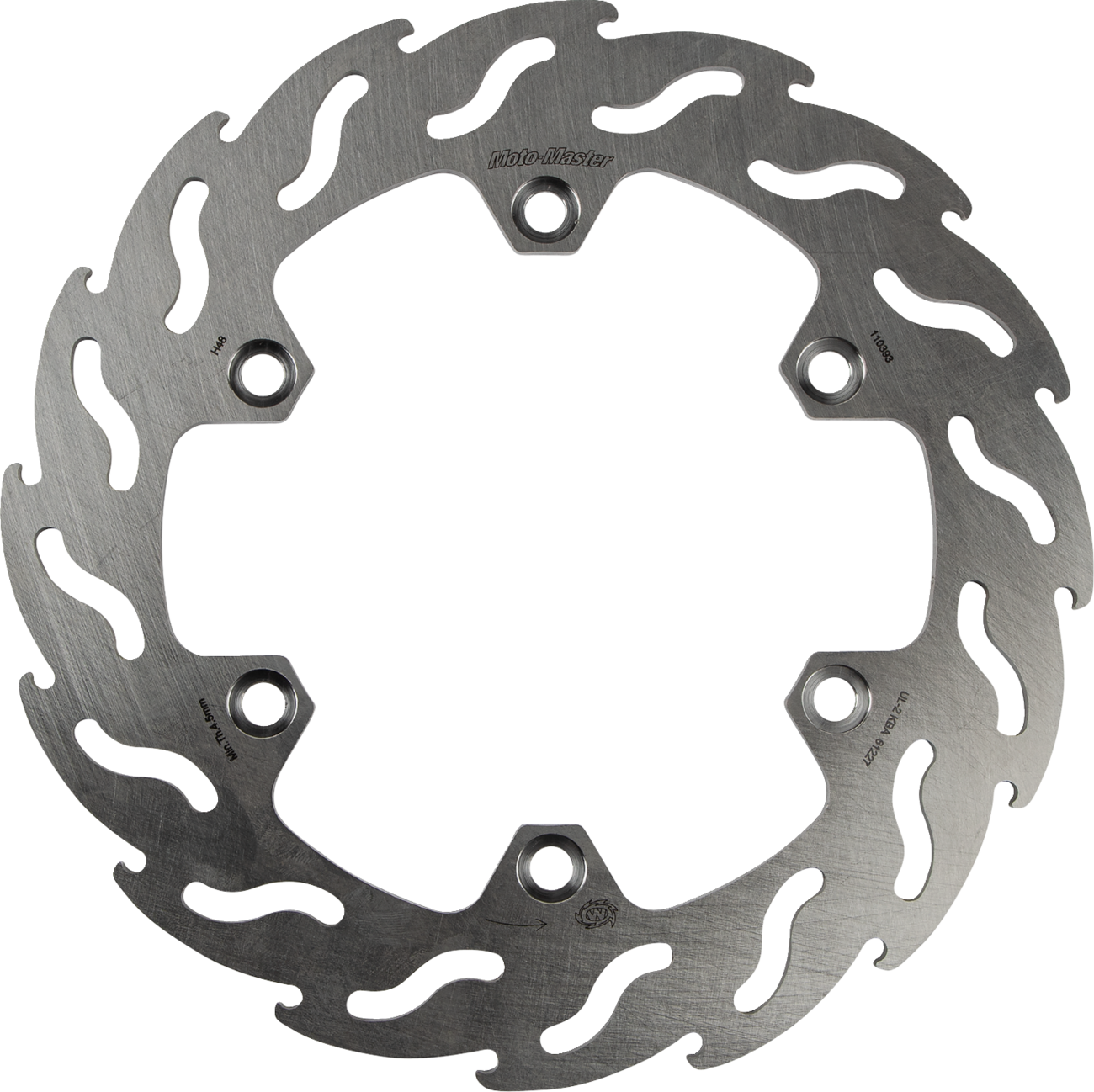 MOTO-MASTER Brake Rotor - Front - Flame 110393-PU