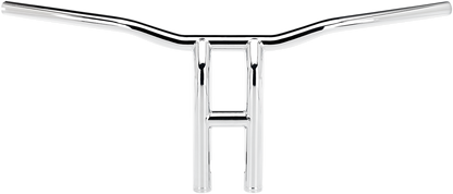 BILTWELL Handlebar - Tyson XL - Pullback - 12" - TBW - Chrome 6262-1055