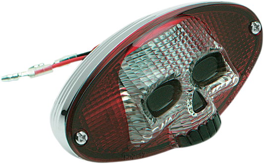 DRAG SPECIALTIES Replacement Lens - Skull Face 12-0403RC-L