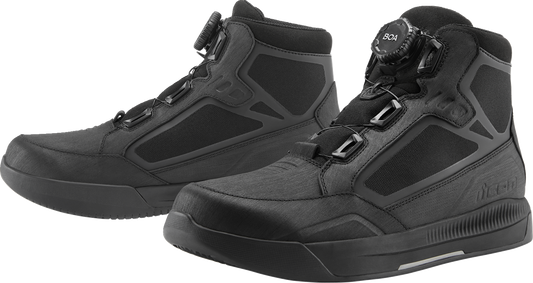 ICON Patrol 3™ Waterproof Boots - Black - Size 9.5 3403-1284