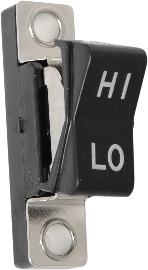 Interruptor basculante DRAG SPECIALTIES - Alto/Bajo - Negro 370029-HC3