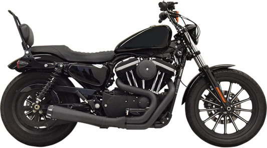 BASSANI XHAUST Road Rage Exhaust - Black - '86-'03 XL 1X42RB