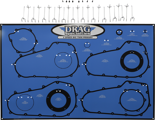 DRAG SPECIALTIES Gasket Board - 6 Speed 0934-6982