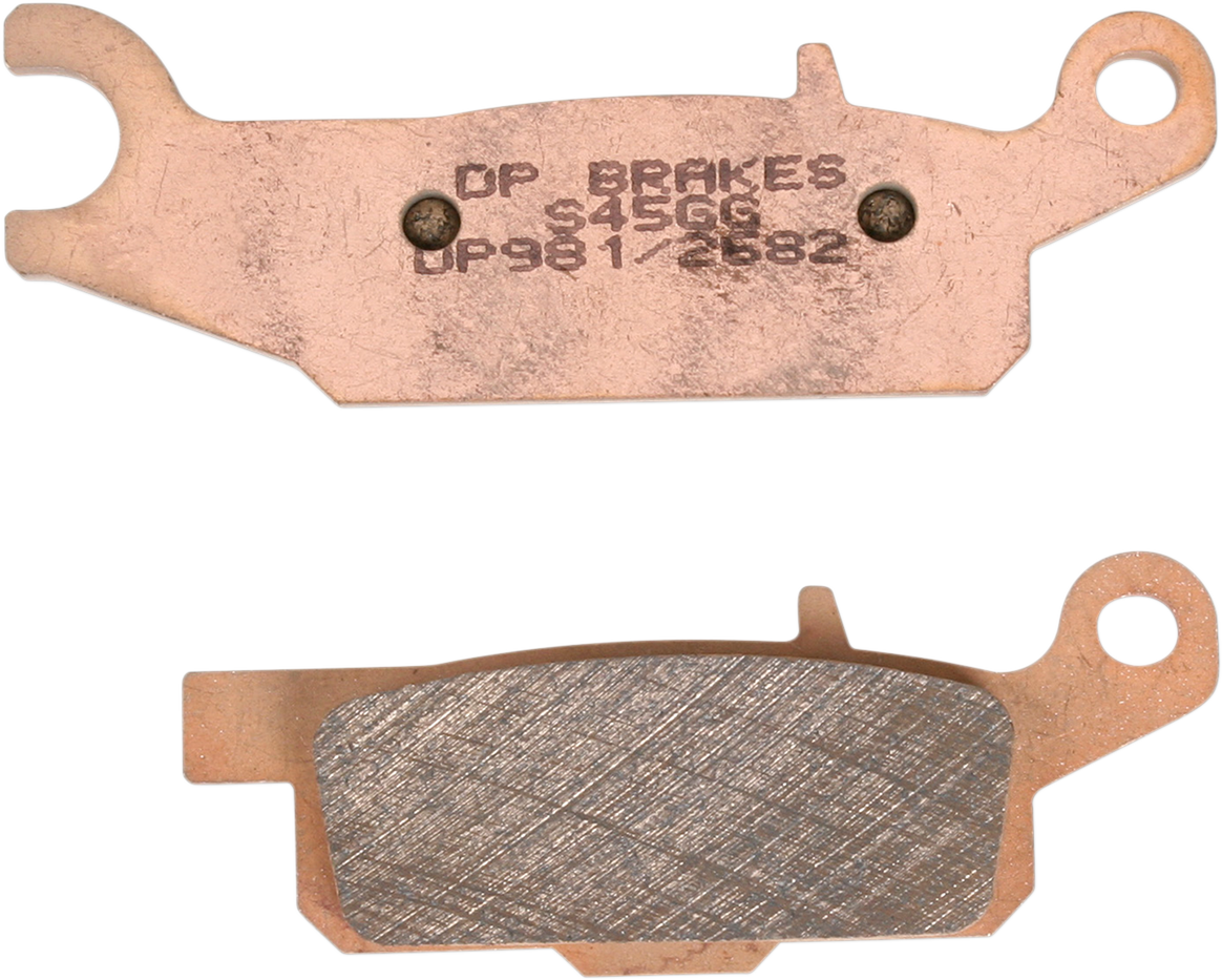 DP BRAKES Standard Brake Pads - Grizzly DP981