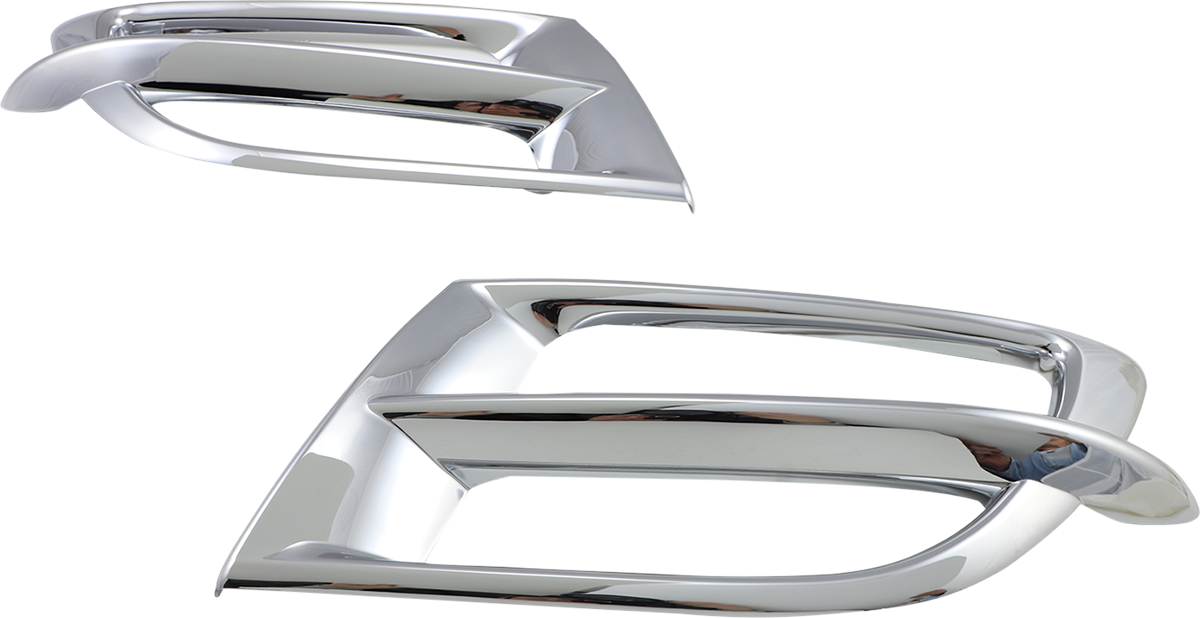 SHOW CHROME Side Fairing Accents - Chrome 52-682