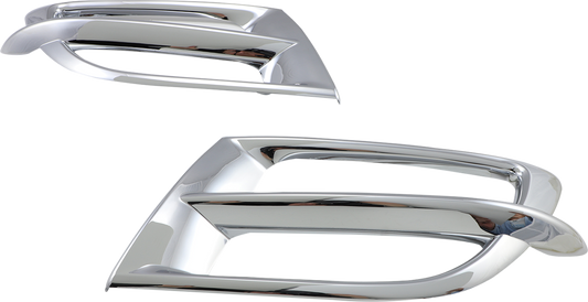 SHOW CHROME Side Fairing Accents - Chrome 52-682